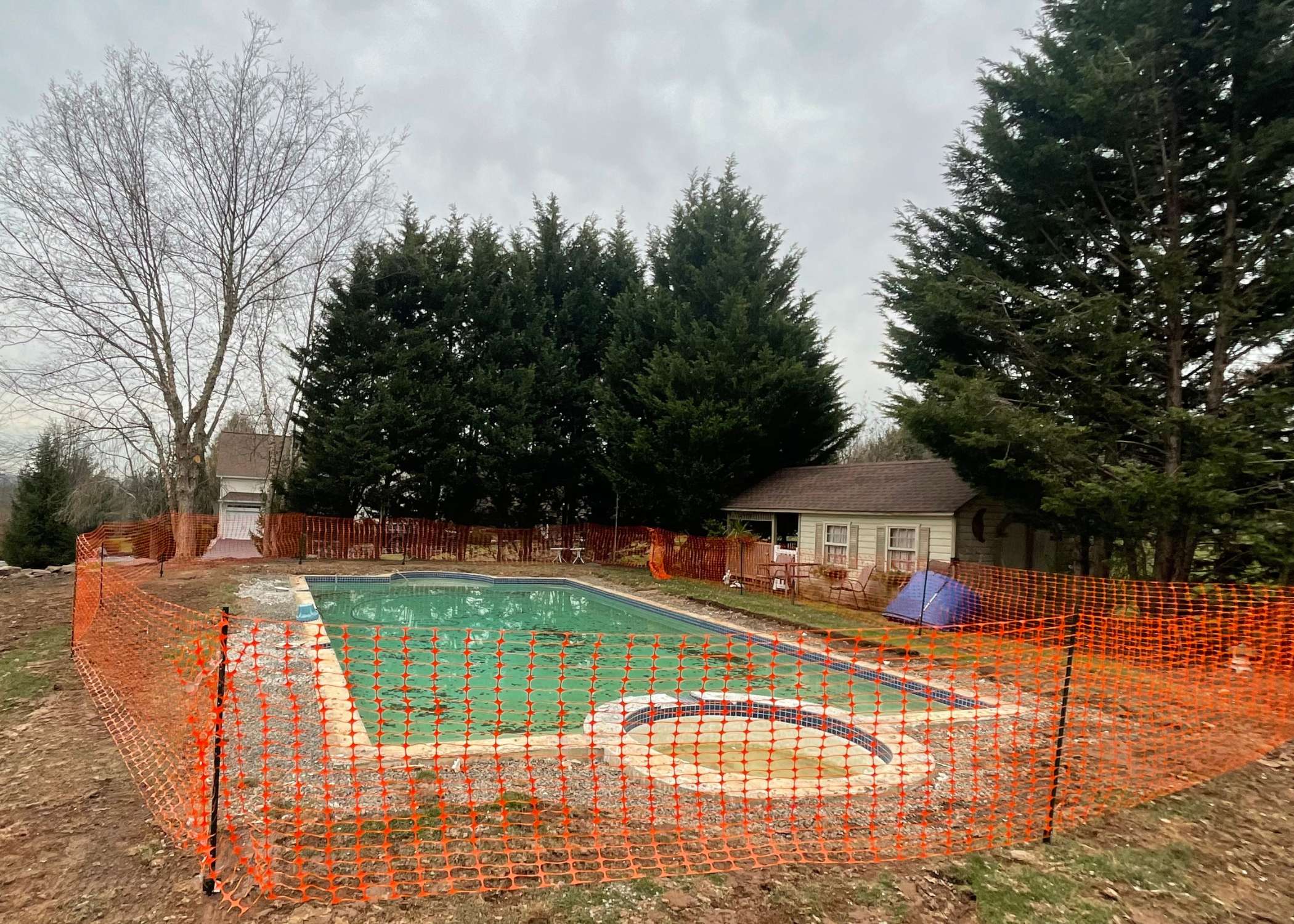 pool removal tim robinson landscape