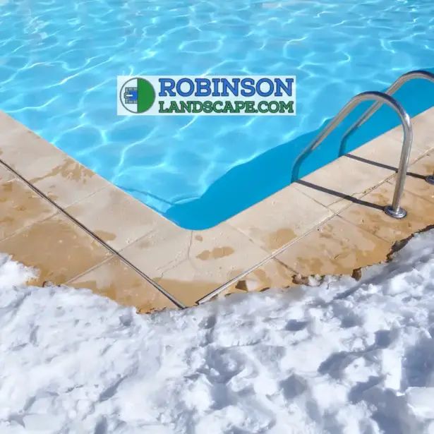 pool removal in winter
