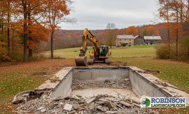 Fall Pool Removal in Bucks County